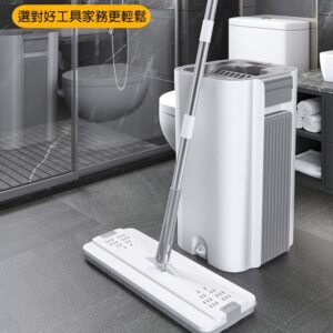 乾濕分離懶人拖把桶
