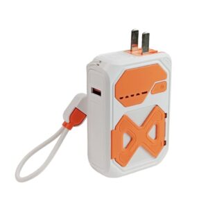 (A)<台灣製造>多功能自帶線行動電源10000mah (現貨供應) MCK-APB001