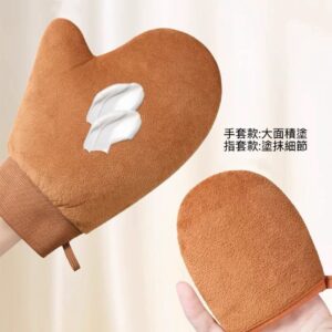 植絨塗抹身體乳手套(買大送小)