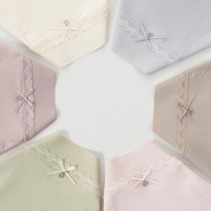 高腰莫代爾透氣桑蠶絲加長襠包臀三角褲 內褲 (3件1組)